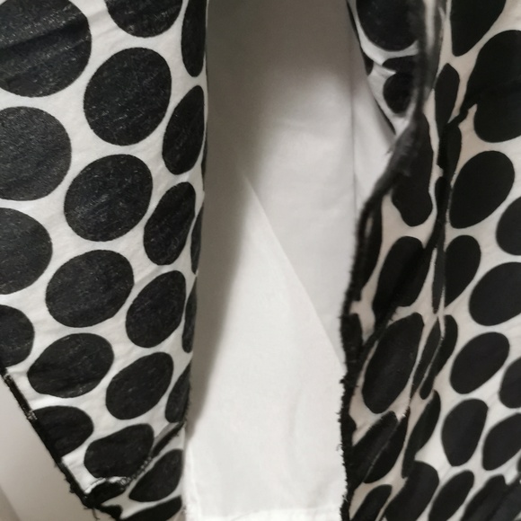 Melanie Lynn Polka Dot A-Line Skirt, Size 10 - Picture 3 of 3